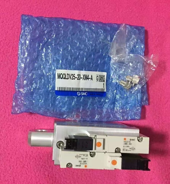 Aluminum Panasonic SMT MSR Air Cylinder MQQLDV25-20-XM4-A/N401MQQL-H63 0