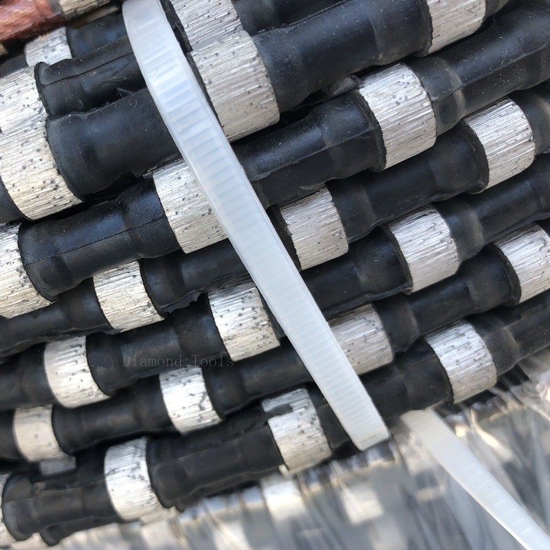 Rubber Diamond Wire Saw For Granite