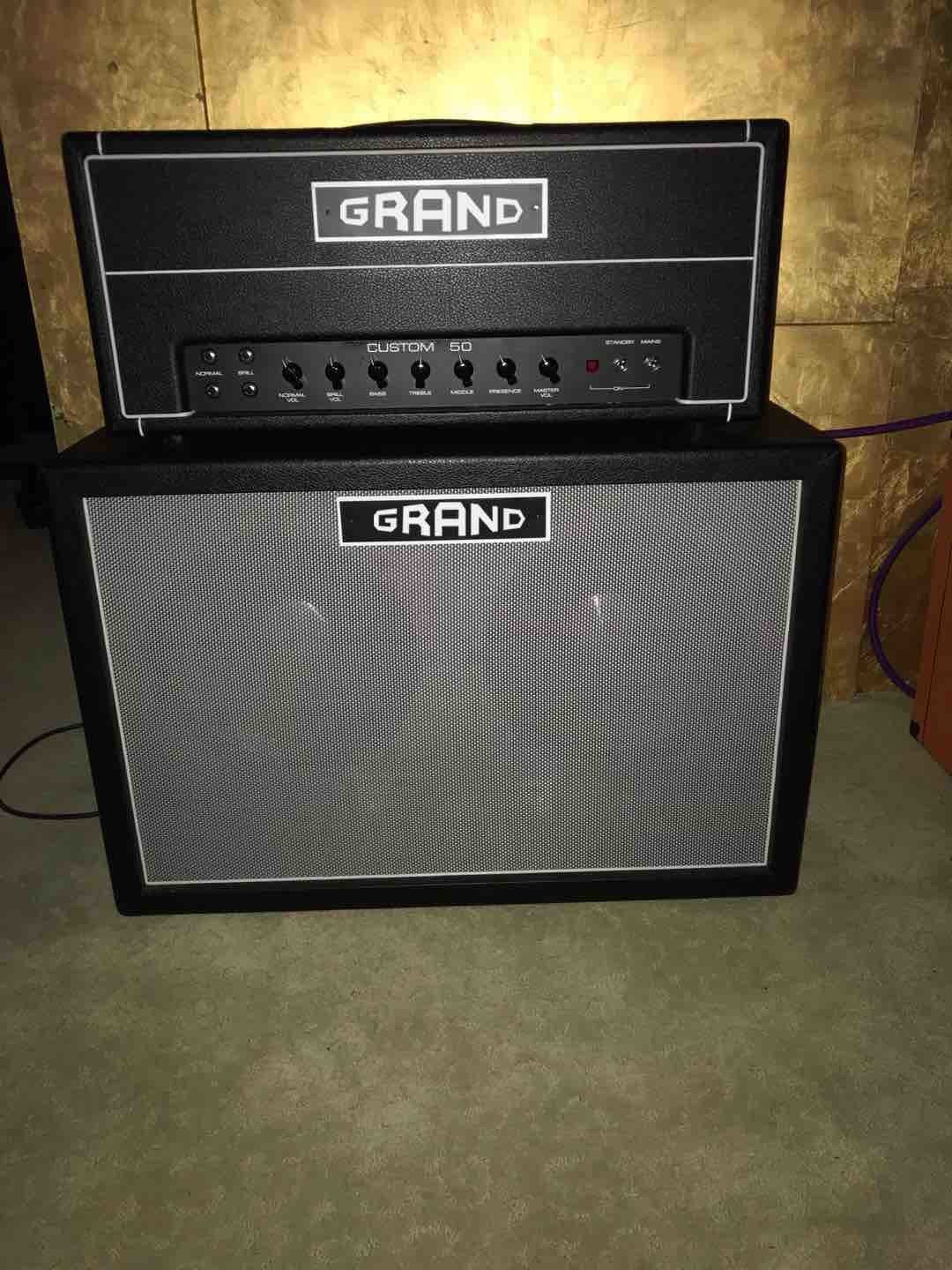Handwired DR504 Custom 50W Guitar Amplifier Head with 2 X EL34 Output Valves in Power Stage and 4 X ECC83 Pre-amp Valve