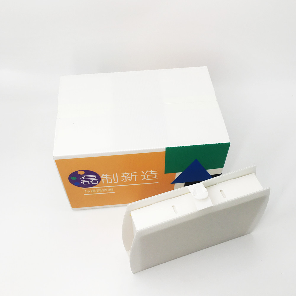 2.0mm Moisture Resistance Food Packaging Carton Corrugated PP Box HD Full Color Printing