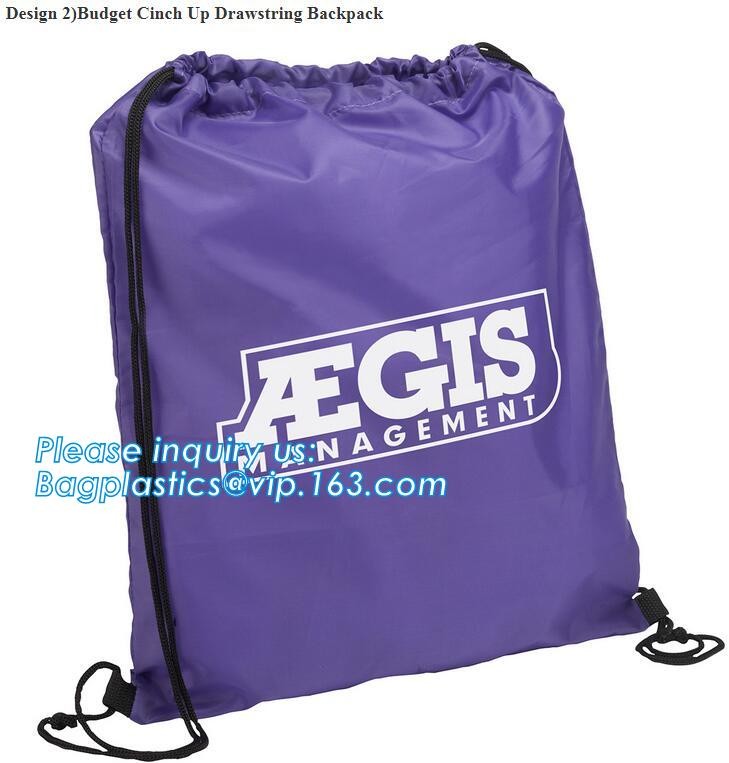Outdoor Use 210D Sample Shoe Polyester Drawstring Bag,fashionable pattern printing polyester foldable shopping bag PACK