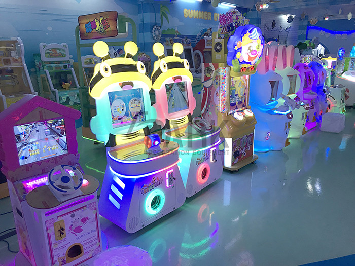 Kids Arcade Redemption Game Machine Coin Operated English / Chinese Version