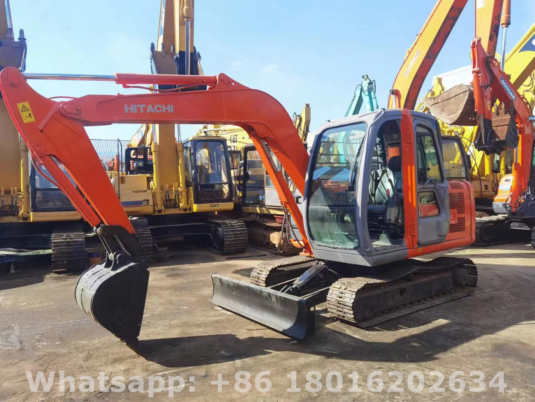 Hitachi ZX60 Used Excavator Made In 2015 Original From Japan Quotation
