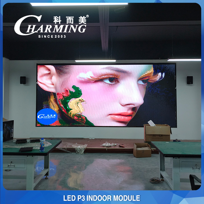 1/32 Scan P3 Indoor LED Video Modules High Refresh 3840Hz 192*192mm
