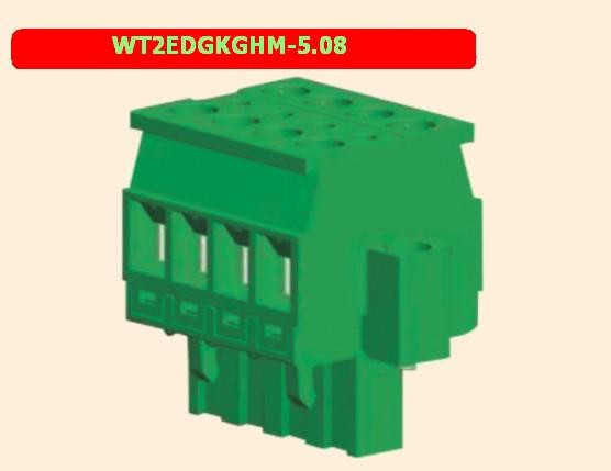 Stable 2P-24P Pcb Mount Terminal Block 300V For Frequency Converter