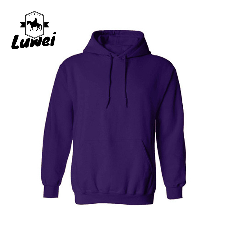 Warm Cotton Crew Neck 280g Custom 50% Cotton Drawstring Sweatshirt Men Felpa Bluza Plus Size Pullover Hoodies