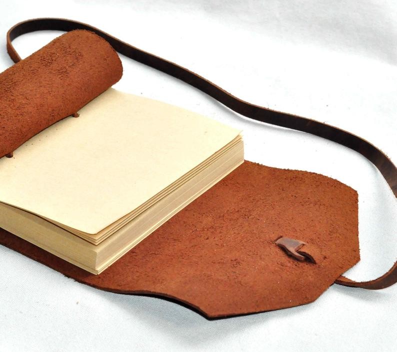 Exquisite Legacy Leather Bound Travel Journal 400 Pages Gift Box Packaging