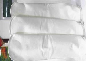 China 100 Micron High Efficiency Filter Bags , White Polypropylene Filter Bag on sale
