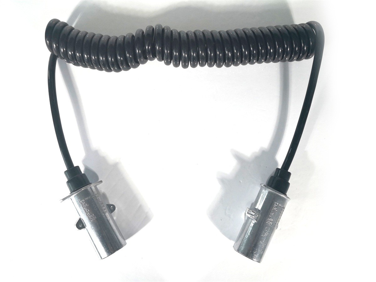 7 Pole N Type Trailer Cable Waterproof Metal Plug ISO1185 Certificaiton