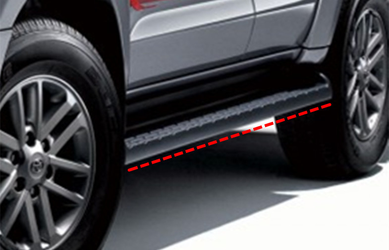 Toyota Fortuner 2012 2013 2014 2015 Automatic Step Bars and Toyota Running Boards