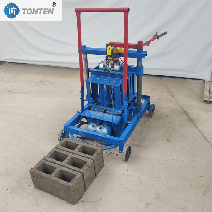 Powerful Portable Brick Forming Machine Easy Assembly Feature Fine Quality Brick
