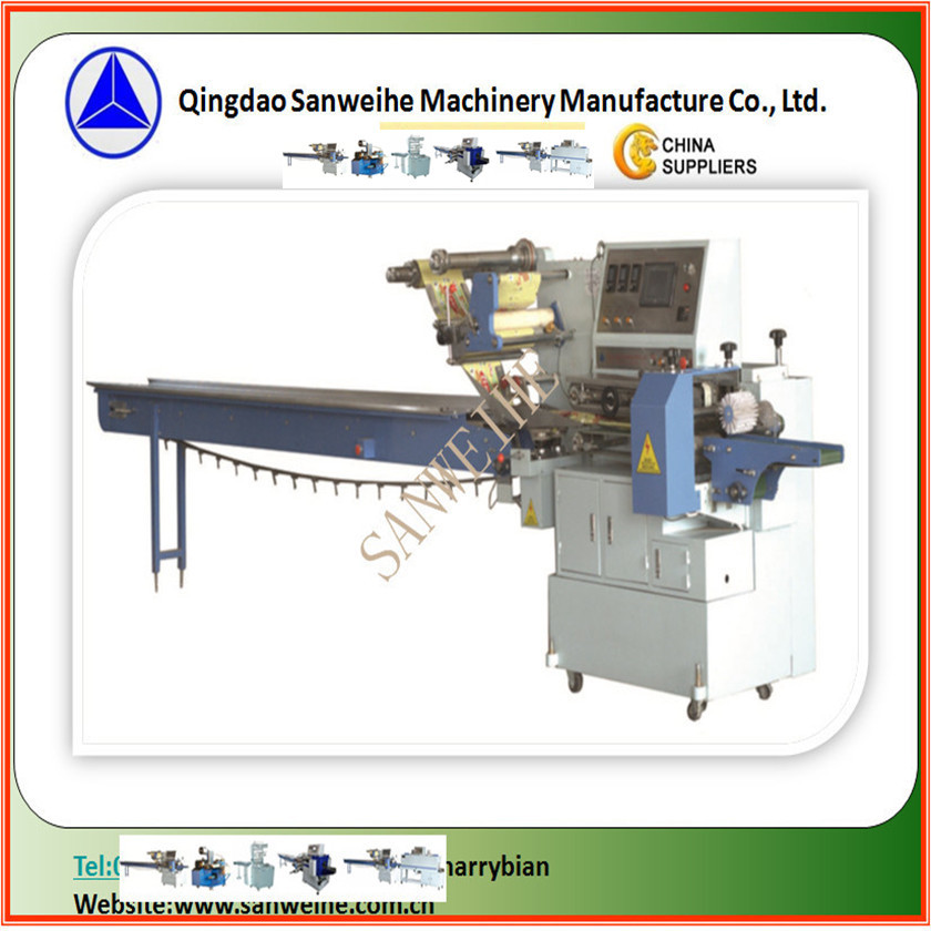SWSF 590 High Speed Flow Wrapper 220V 50HZ Automatic Flow Wrapping Machine