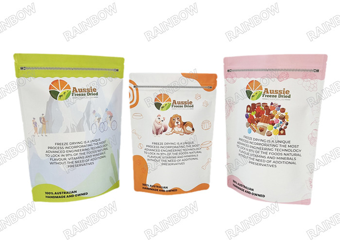 Custom Printed 250g 500g Mylar Pouch Smell Proof Packaging Bags