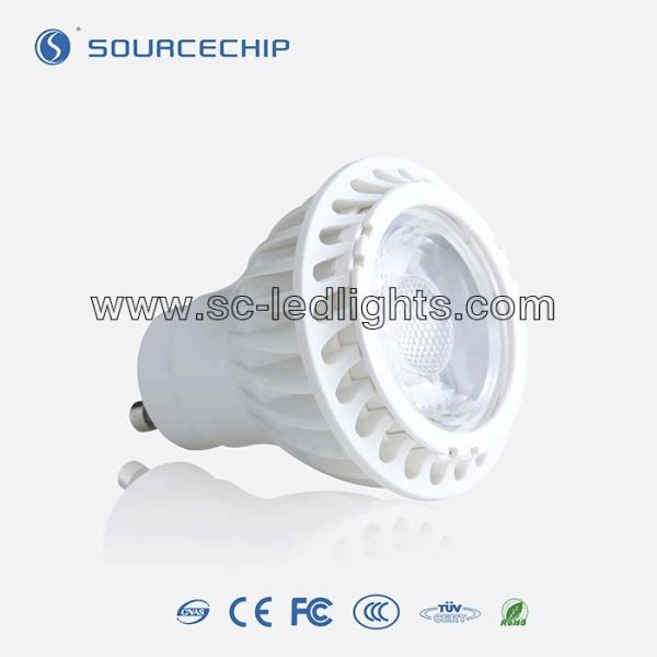 Jewelry store COB 5W GU10 led spotlight maunfacturer