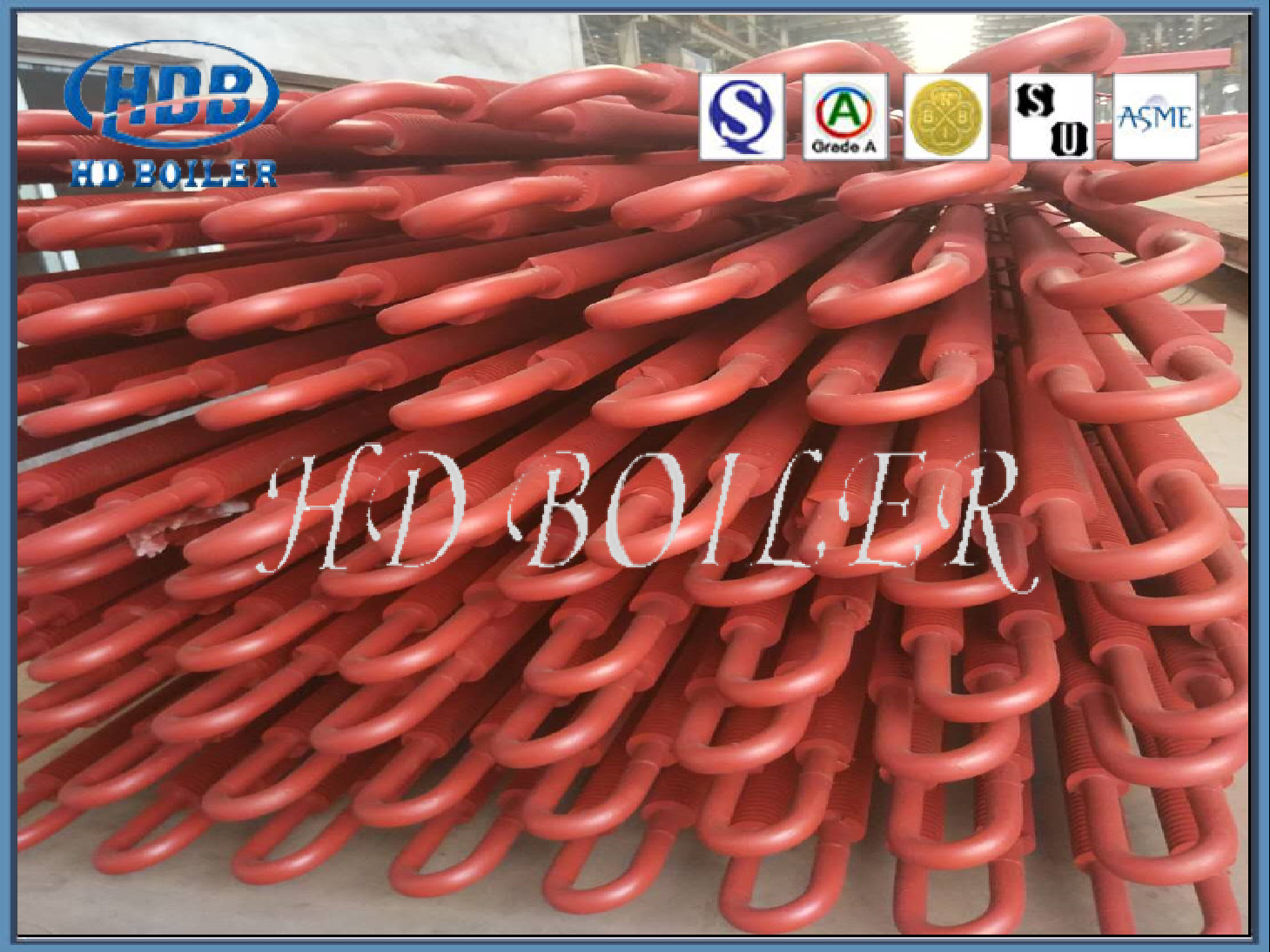 Carbon Steel Superheater And Reheater With Painting For Pulverized Coal Boilers