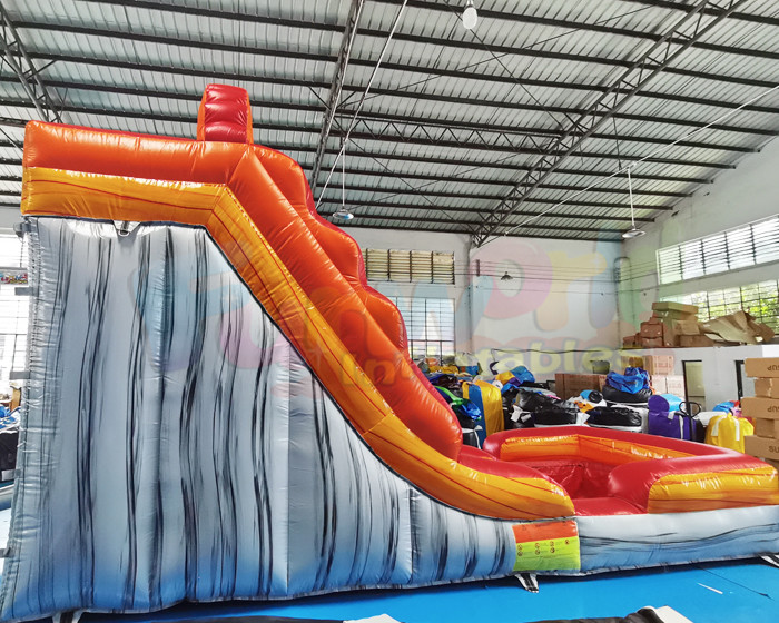 Adult Inflatable Water Slide Bouncer For Kindergarten Backyard