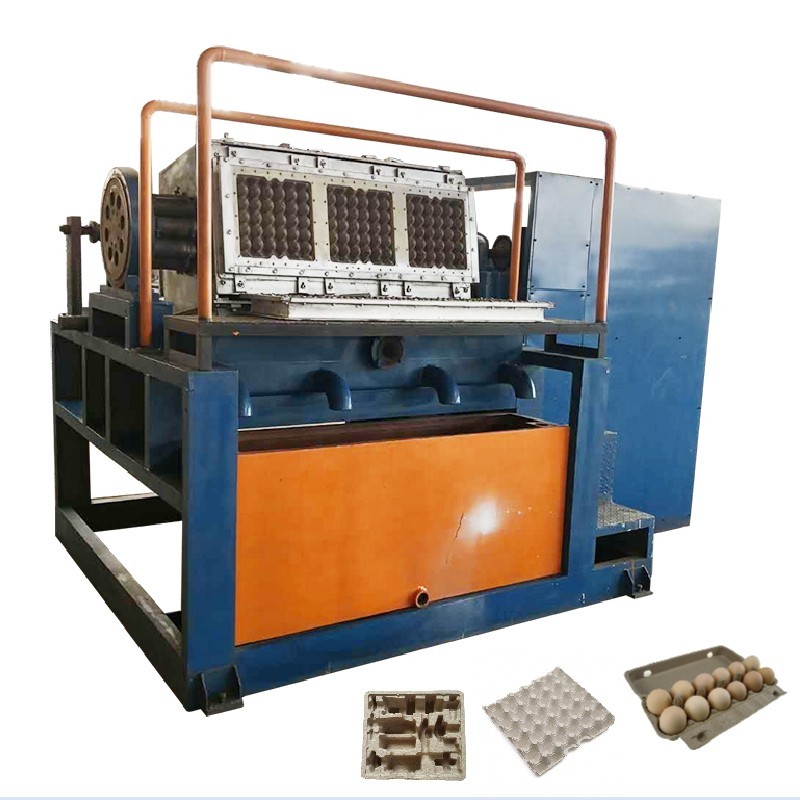 70-150KW Large Capacity Rotary Egg Tray Machine with Advanced Technology and Low Energy Consumption