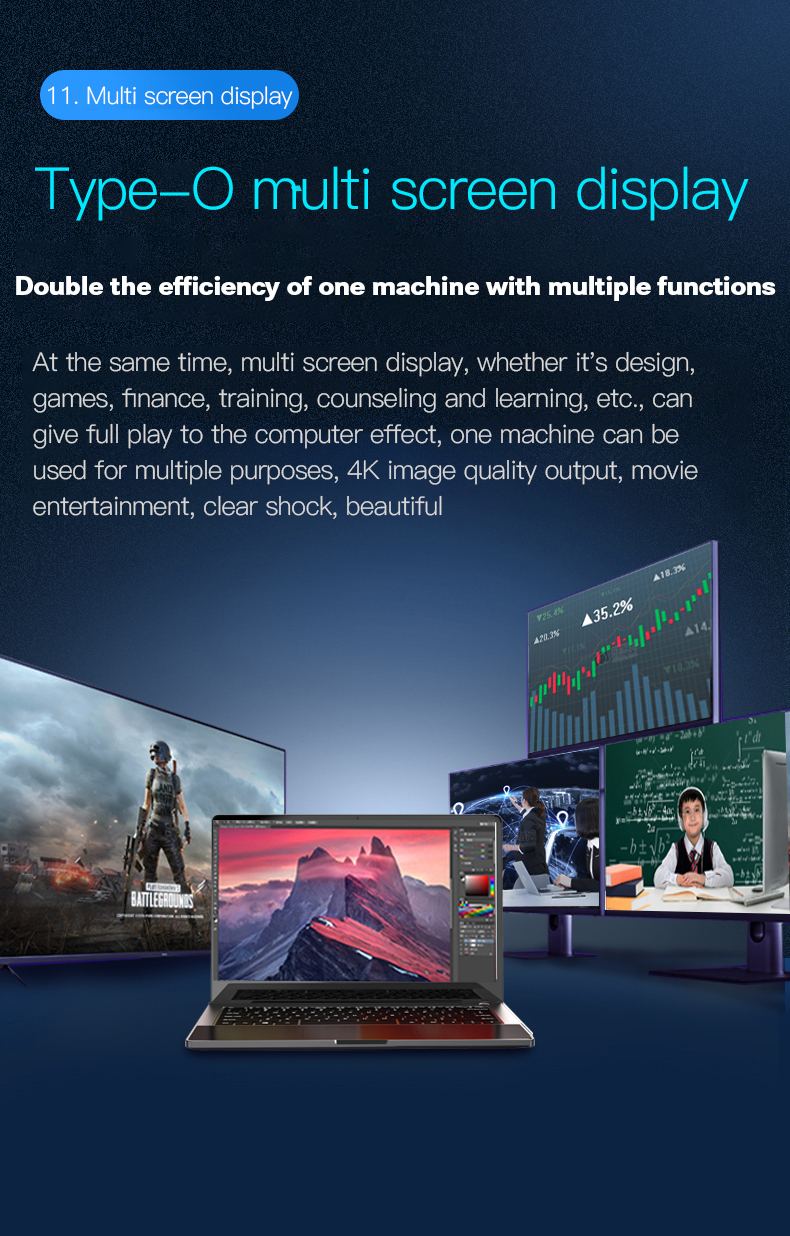 1.80GHz Ultra Thin Laptop Computer Intel I5 10210U CPU 14" 3840 × 2160 IPS