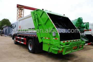 Dongfeng Direct 7 Tons Garbage Truck with 18T Curb Weight and Automatic Transmission