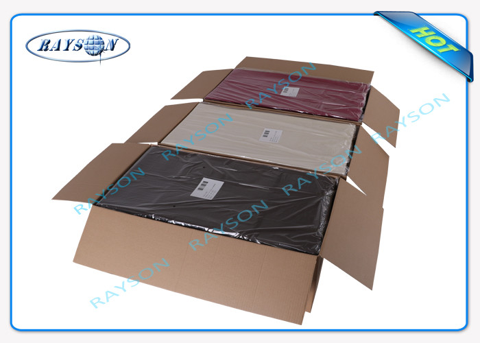 Disposable Tablecloth Made From Polypropylene Non Woven Fabric With Printing