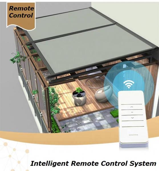 Motorized Skylight Retractable Roof Awning Roof Sunshade Retractable Awnings