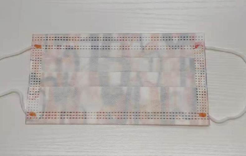 Disposable Protective Cute Kids Face Mask Vibrant Color Printing Respirator Ear Loops Daily Use ASTM F2100 LEVEL 3