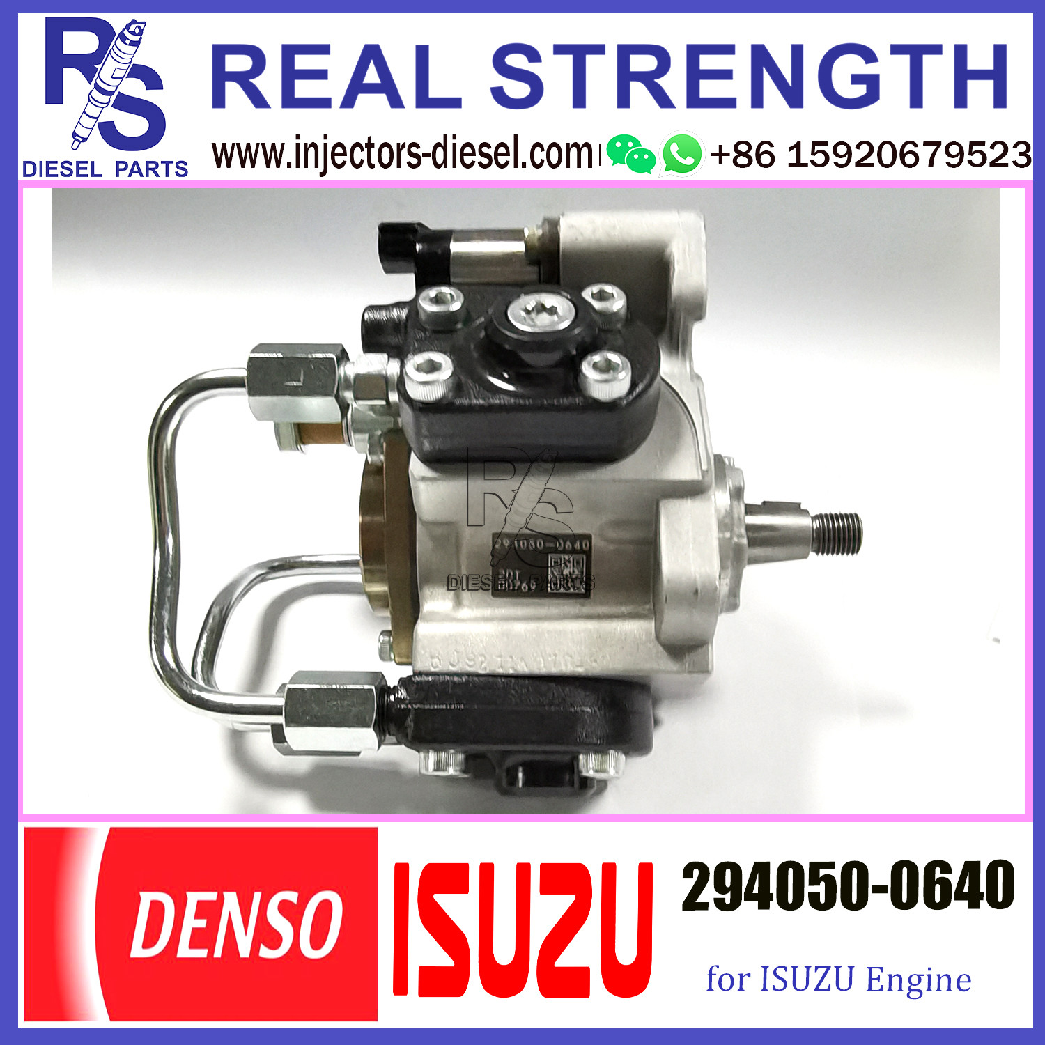 Common Rail Pompa Del Carburante Assy 294050-0641 8-98239521-0 8-98239521-2