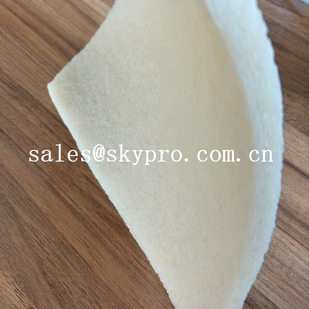 Anti-slip white natural rubber sheet crepe sheet for shoe sole