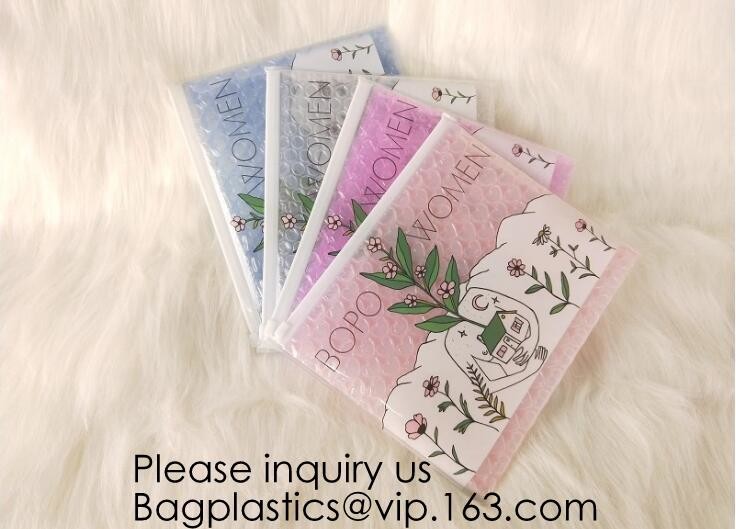 Frosted Plastic EVA Garment Packing Bag Suit Clothes Bags With zipper slider,Luxury design EVA cosmetic packaging bag wi