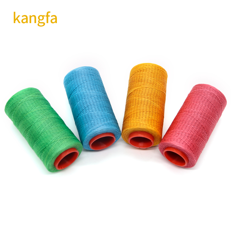 150d 260m 0.8mm Flat Waxed Thread for Leather Sewing Kangfa Free Sample Free Shipping