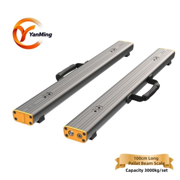 3-Ton Capacity Bluetooth Portable Weigh Beam Scale with Structural Aluminum Construction