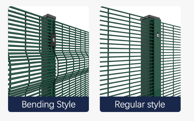 358 Anti-Climb Security Fence 5ft PVC Coated Welded Fence Panel