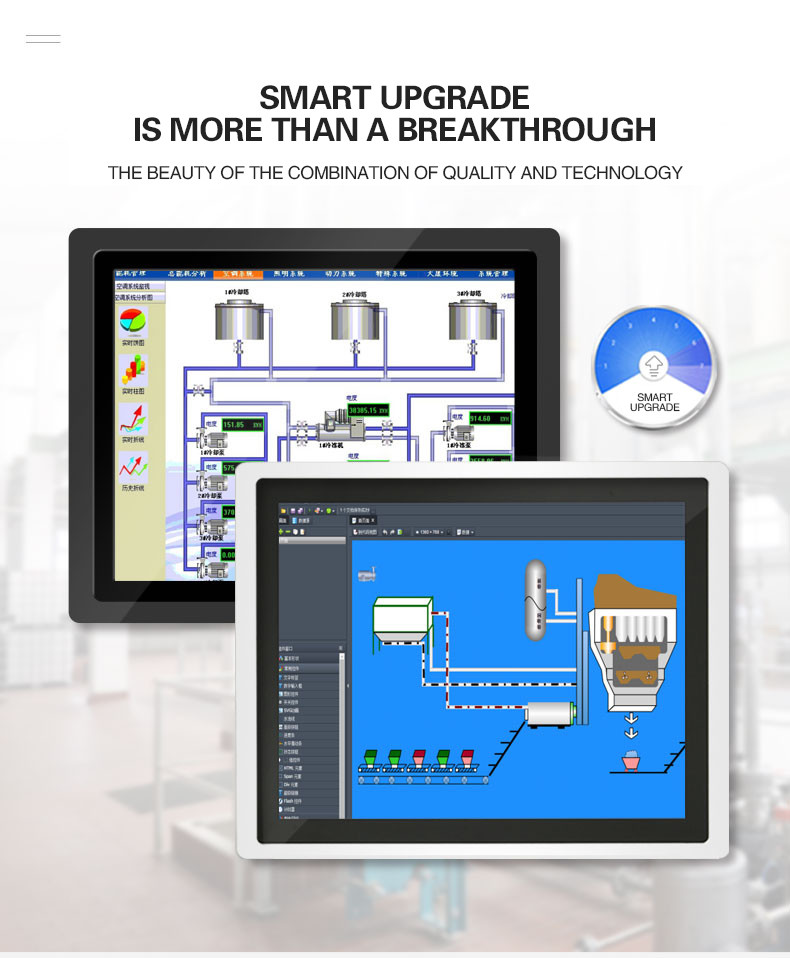 CCC FCC 1024x768 Capacitive 21.5 Inch 4g J1800 Ipc Touch Screen