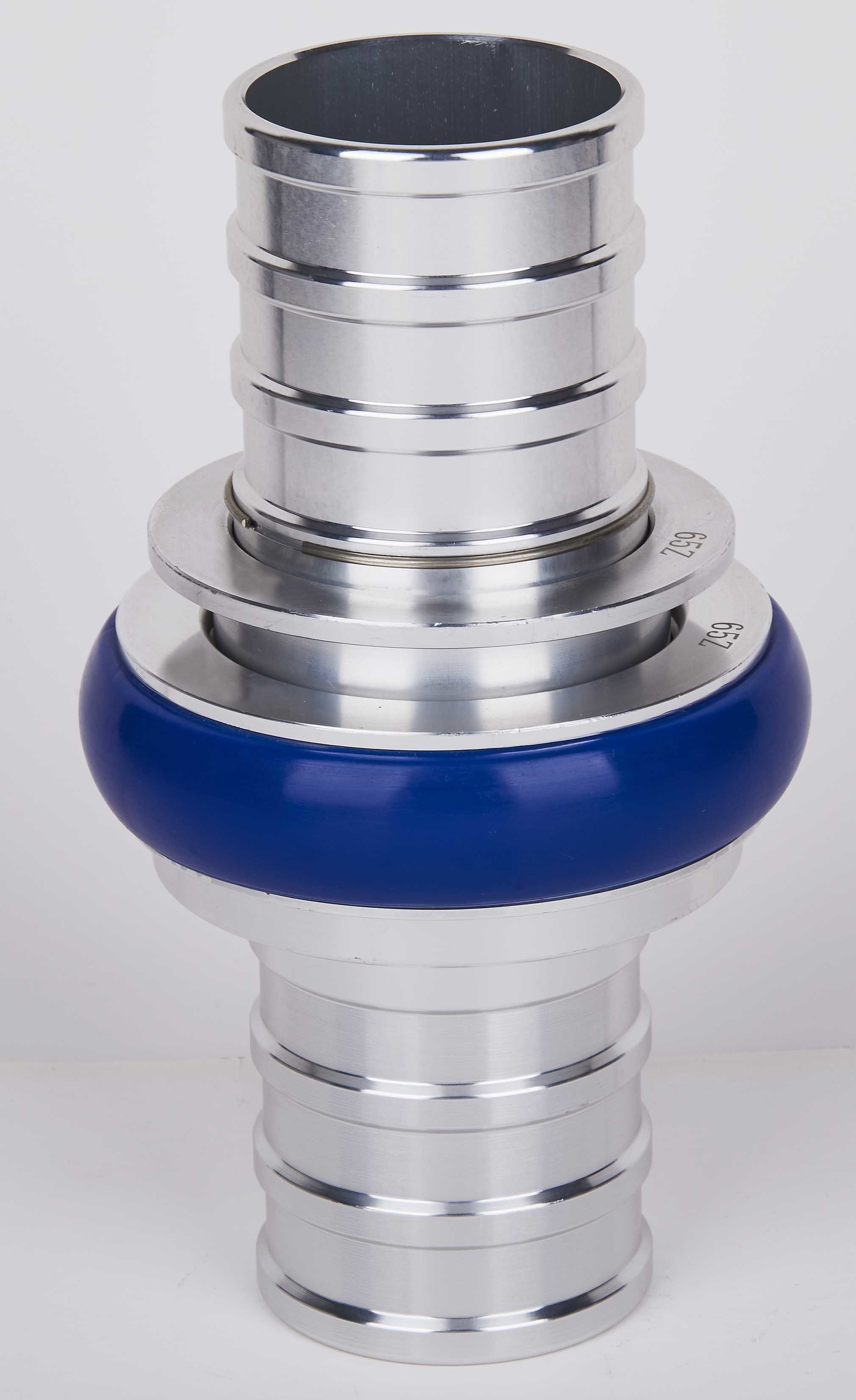 Machino Hose Coupling - 65mm -2.5”-Hydrant Fire Hose Coupling - Aluminum Construction