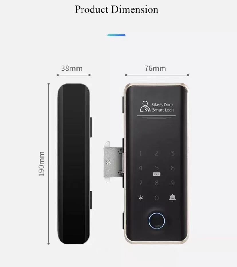 Villa Face Id Smart Lock ROHS Automatic Door Lock For Apartment