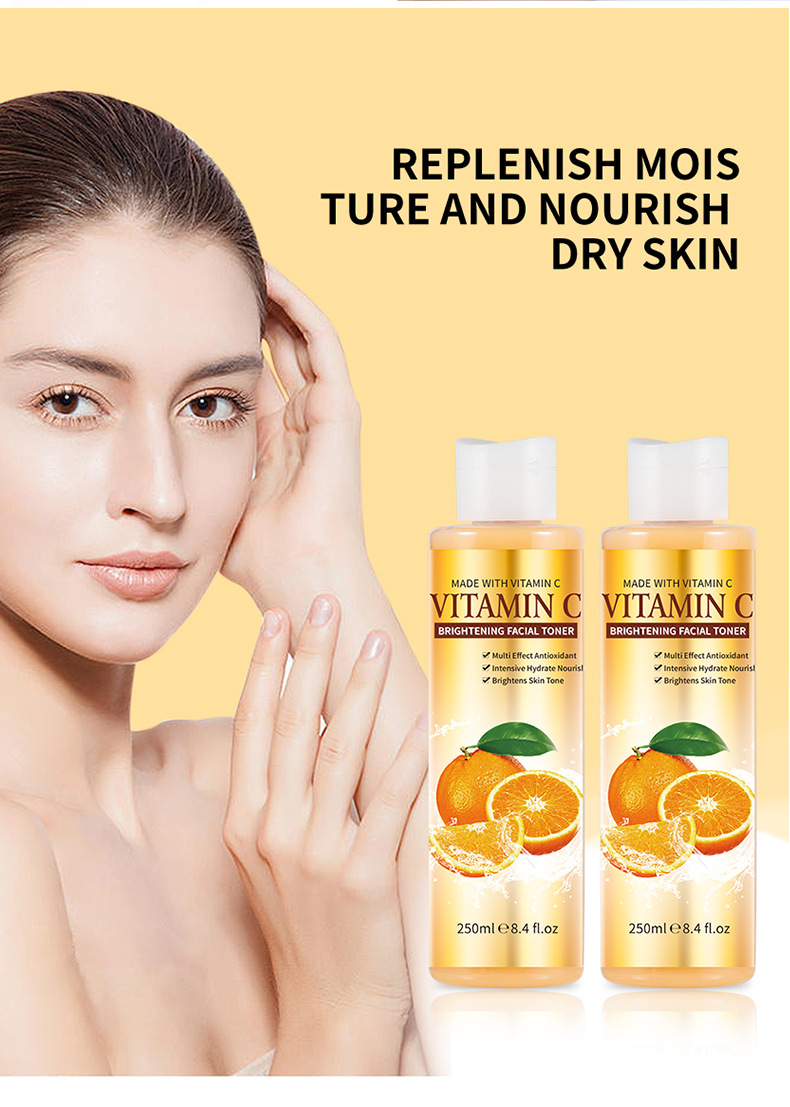 Best Vitamin C Turmeric Whitening Moisturizing Essence Water Shrinking Pores Removing Necrotic Cutin Facial Toner