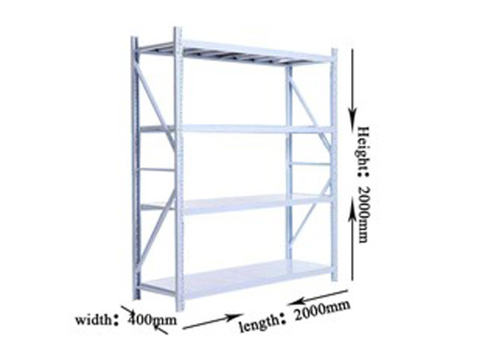 ODM Length 1200mm Metal Warehouse Storage Shelves Corrosion Protection