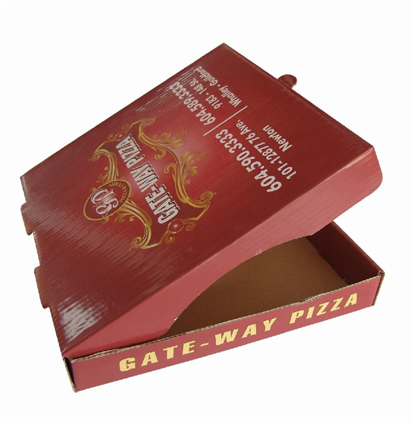 Accept Custom Order Pizza Box