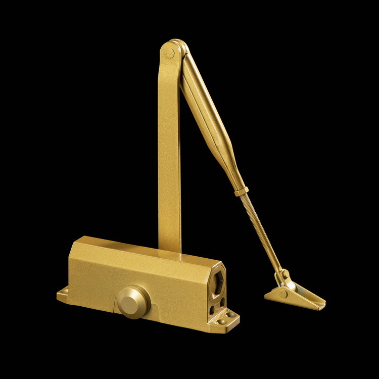Smooth Overhead Hydraulic Door Closer Size 3 Closing Power For Wooden Door CE Listed