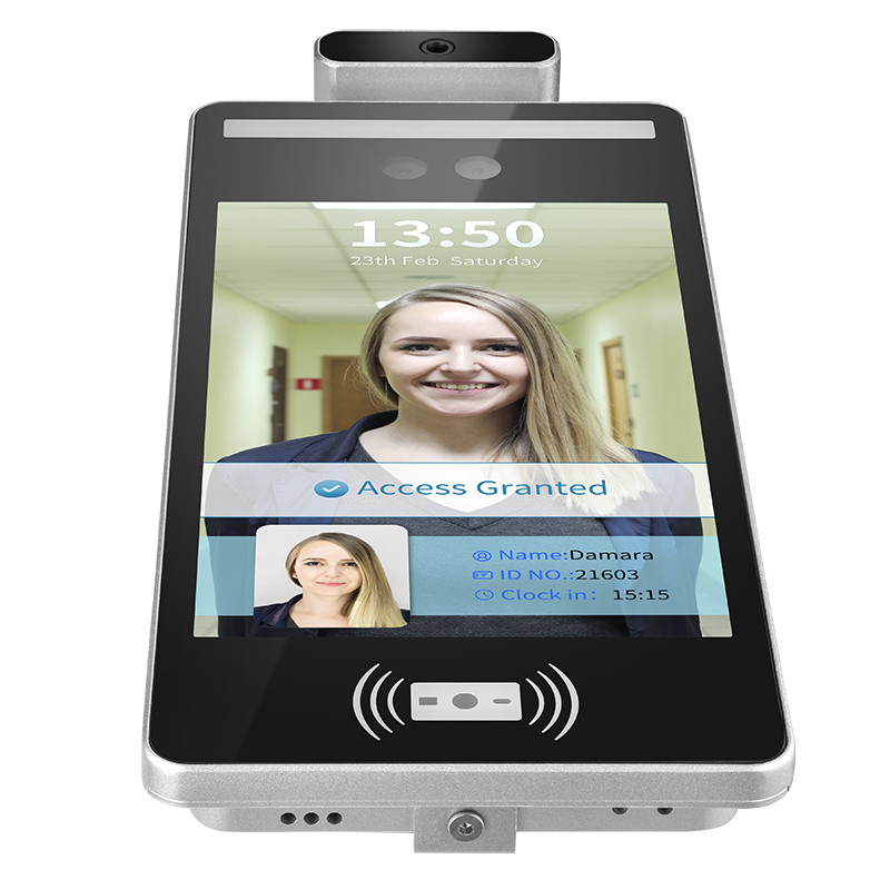Smart Ai Facial Recognition Temperature Scanner Walk Through Temperature Scanner