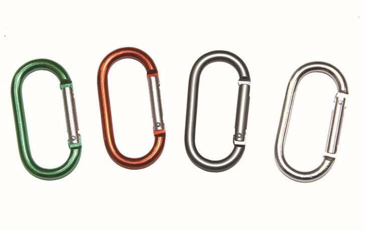 High Quality Big Runway Shaped Not For Climbing Colors Aluminum Carabiner
