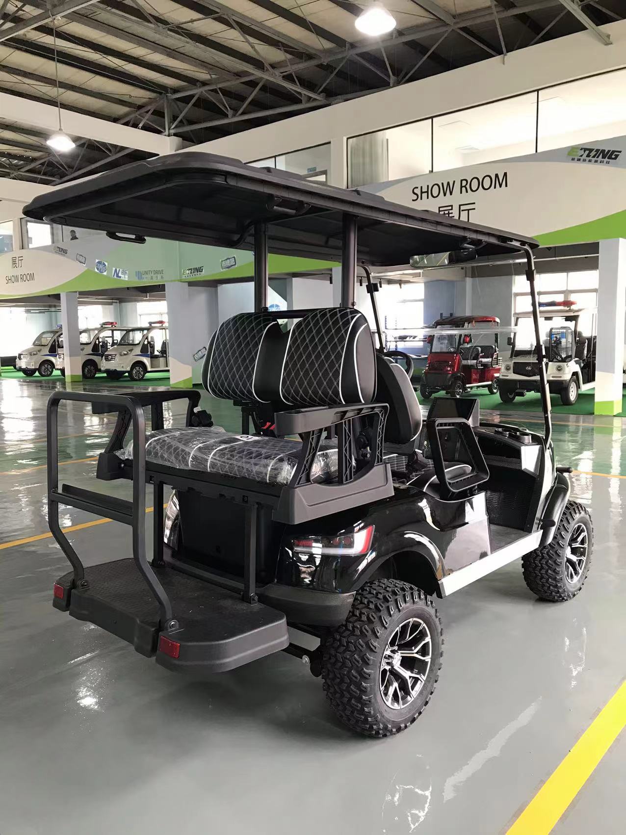 5-7h Charge Time Cengo 2 Seaters Electric Golf Cart For Golf Club with Front drum Rear drum Brake System and in 2024