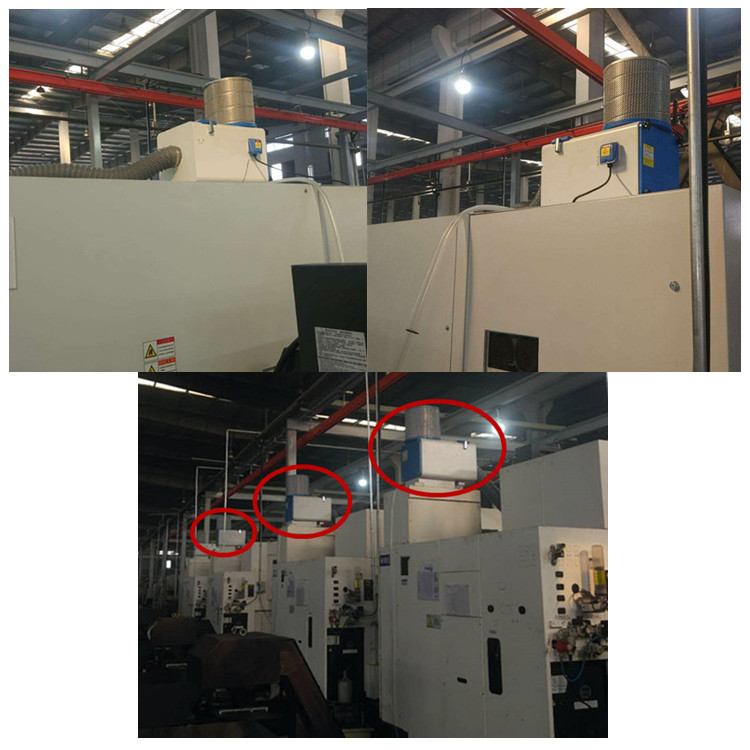 ESP HEPA Filter 0.75kw 5 Axis Oil Mist Collector CNC Machining