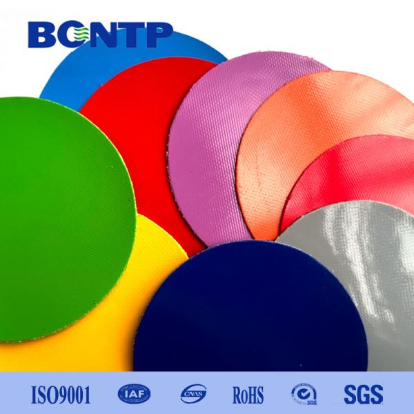 Inflatable PVC Tarpaulin Flame Retardant Woven 0.45mm high strength