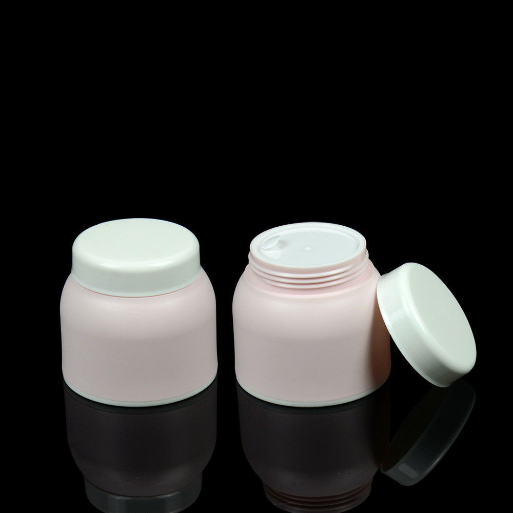 30ml 50ml 100ml Empty PP Cream Jar Bowl Shaped BPA Free Clear Plastic Jars With Lids