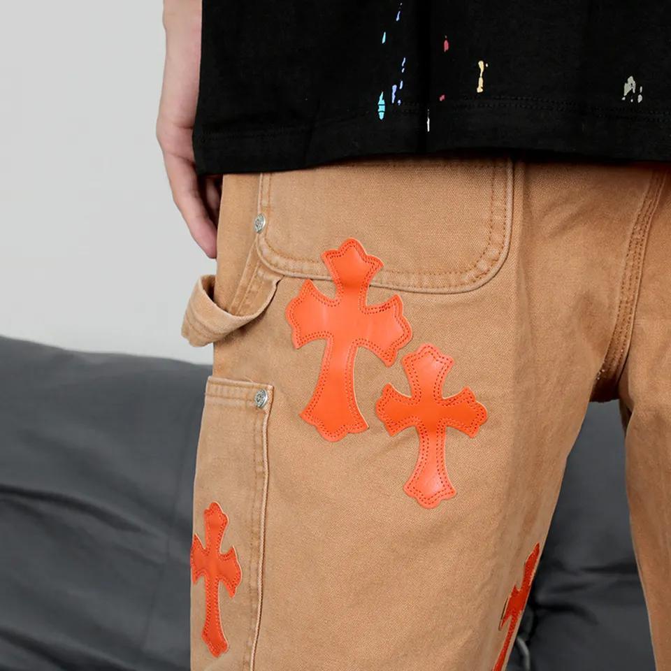 Wholesale Best Quality Half Jeans Short Biker Machine Wash Cold Plus Size Denim Shorts for Men