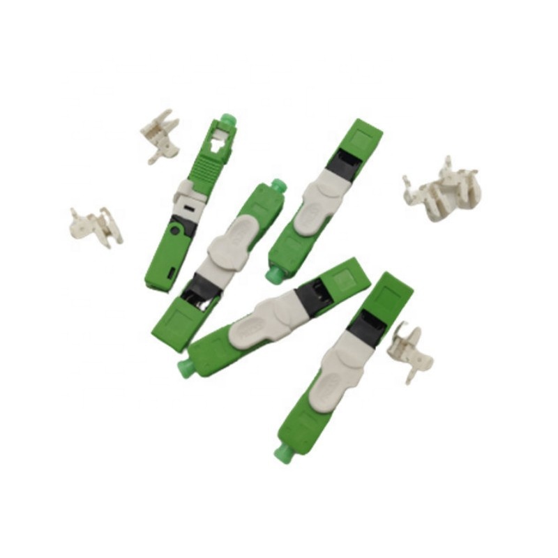SC APC SC UPC Fiber Optic Fast Connector 2 Return Loss dB 50dB Waterproof for Outdoor