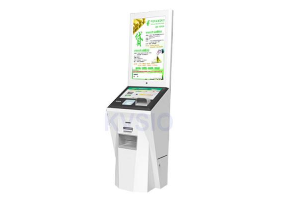 Quality ID Card Reader Interactive Information Kiosk Supports Reading Multi Type Cards for sale
