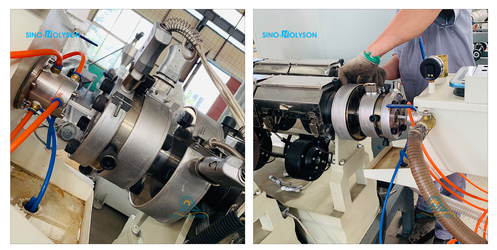 38CrMoAl Single Screw PP Drinking Straw Making Machine 380v 50Hz