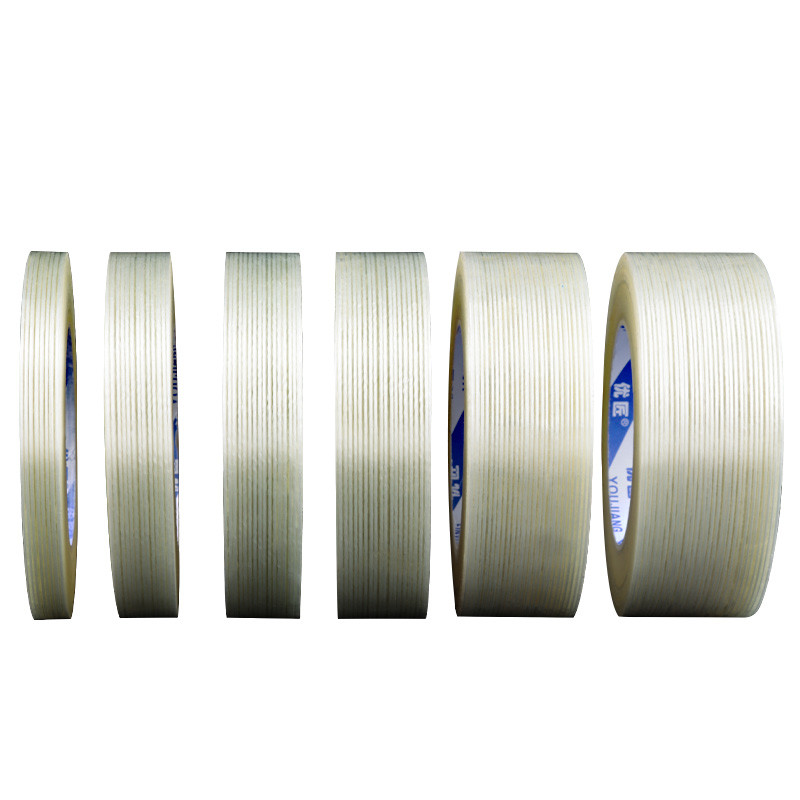 Insulation Fiberglass Filament Tape Stripe Linear Fiberglass Strapping Tape